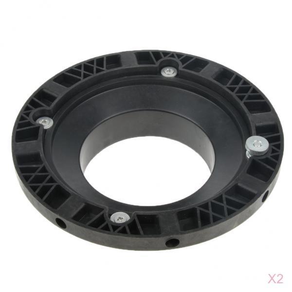 

2packs flash speedring adapter plate softbox converter ring for bowens mount