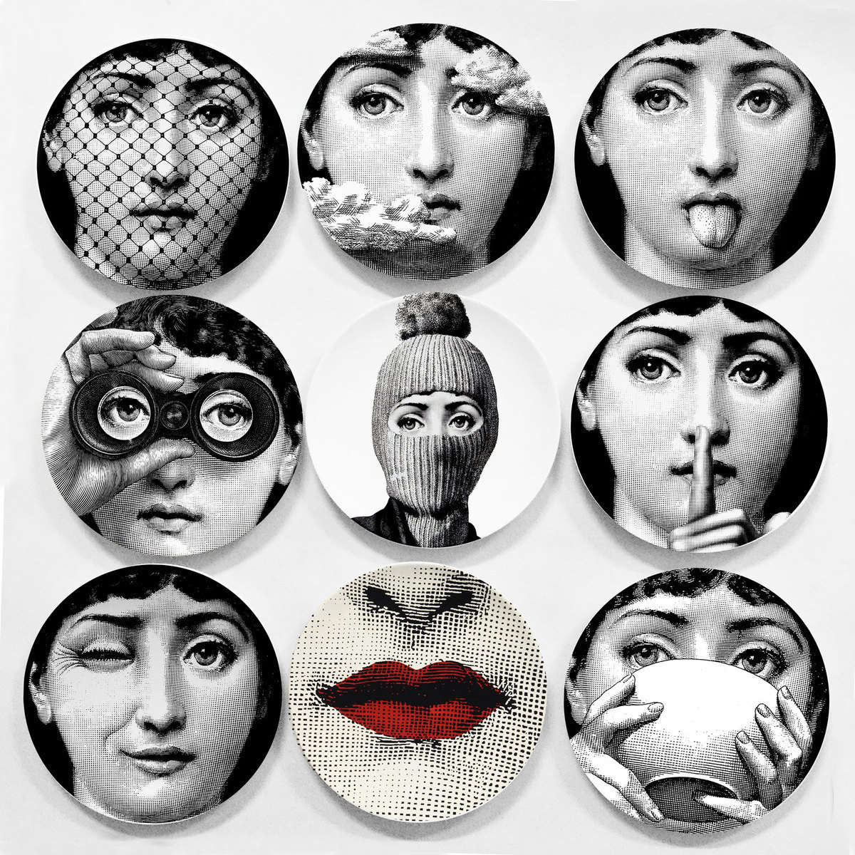 

HotSale Piero Plates Beauty Illustration Hanging Decorative Craft Dishes Home/hotel/bar Background Adornment Plate