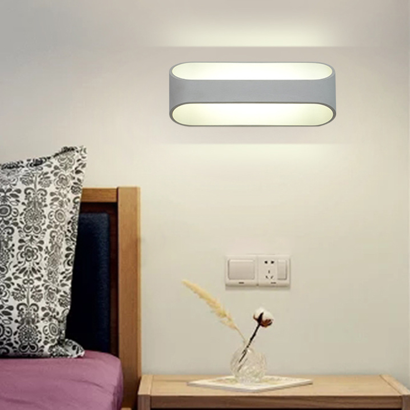 for Wohnzimmer Schlafzimmer Arbeitszimmer Balkon Treppenhaus-Beleuchtung LED Wandleuchte Nordic Kreative Wandleuchte Schlafzimmer Nachtlese Sconce mit Zugschalter