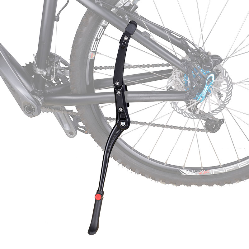 MTB Road Bike Carbon Fiber Kickstand 700C Quick Release Stick Stand Black Useful