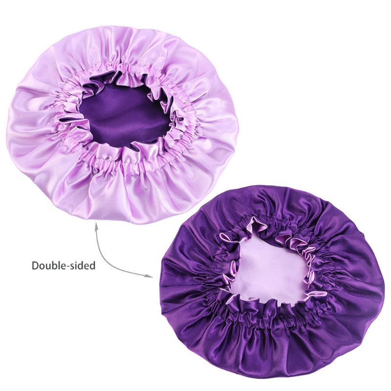 

2020 NEW ARRIVAL Cute Baby Silky Satin Bonnet Adjustable Sleep Cap Girl Night Turban Children Headwear, Beige