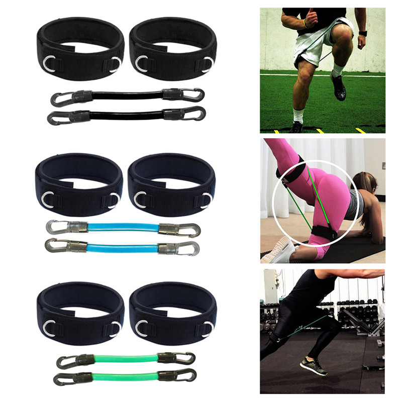 

Leg Resistance Bands Taekwondo Trainer Pull Rope Running Speed Agility Train Exercise Jump Training Latex Elastic Bands Fitness