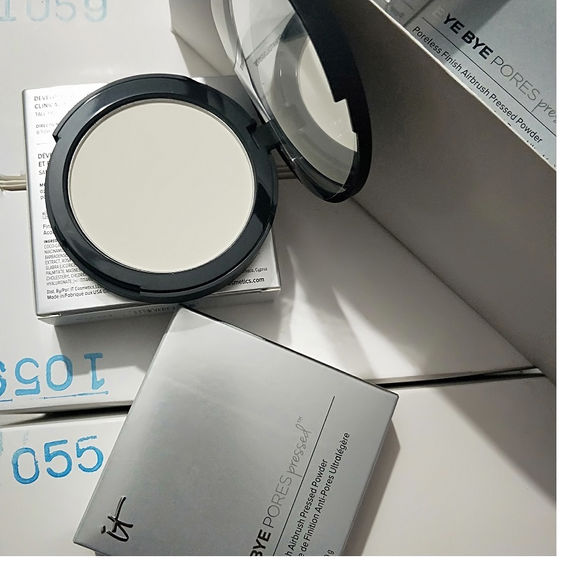 

Maquaillage brand makeup Pressed Powder Pores pressed Poreless Finish Airbrush Powder best quality Face powder free shipping