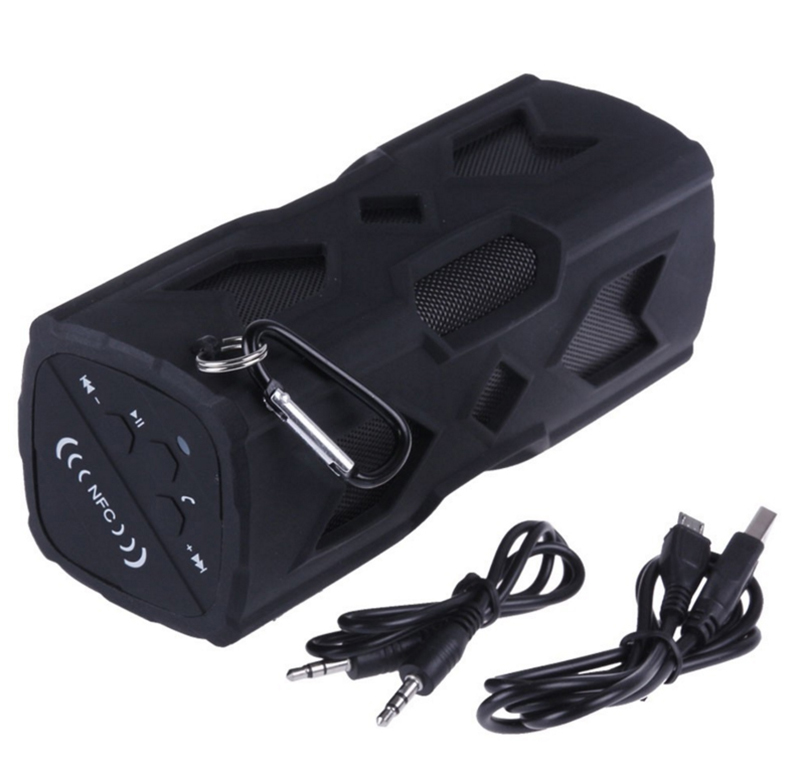 

Waterproof Bluetooth Speaker NFC 1800mAh Power Bank Shockproof Stereo Wireless Player Bicycle Cycling Audio Sound Subwoofer Box NEW