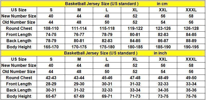 size 44 in us jersey