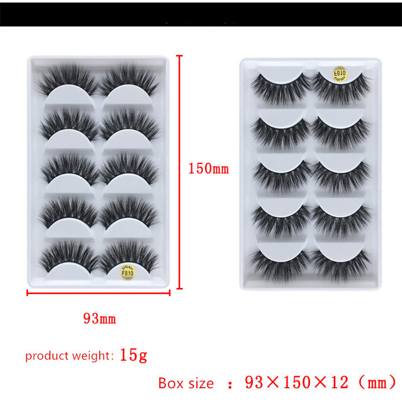 

12style 5pairs=1box Handmade false eyelashes 3D mink natural thick eyelashes 5 pairs=1set fake eyelash Beauty tools epacket free