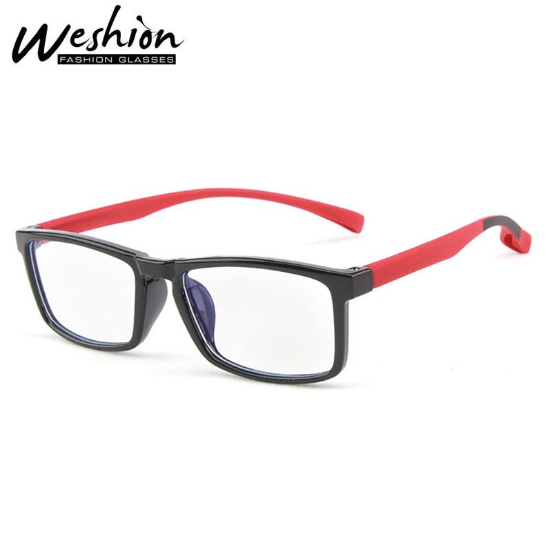 Square Boy Glasses Frame Kids Anti Blue Light Blocking Reflective Clear Lenses Computer Children Gilrs Eyeglasses 2019 Uv400 ldCfJ