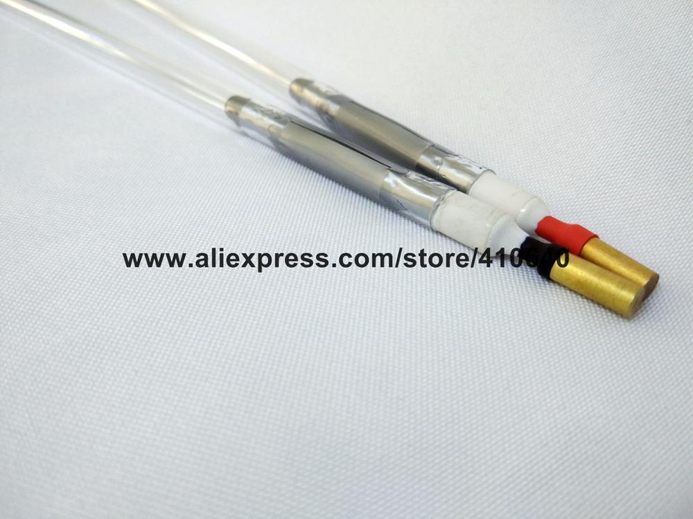 Factory Supply 1 Pair YAG Fiber Laser Xe Lamp 8.5*180*375-5 Diameter 8.5 mm Length 375 mm Laser Xenon Flash Lamp Free Shipping-image-463765539