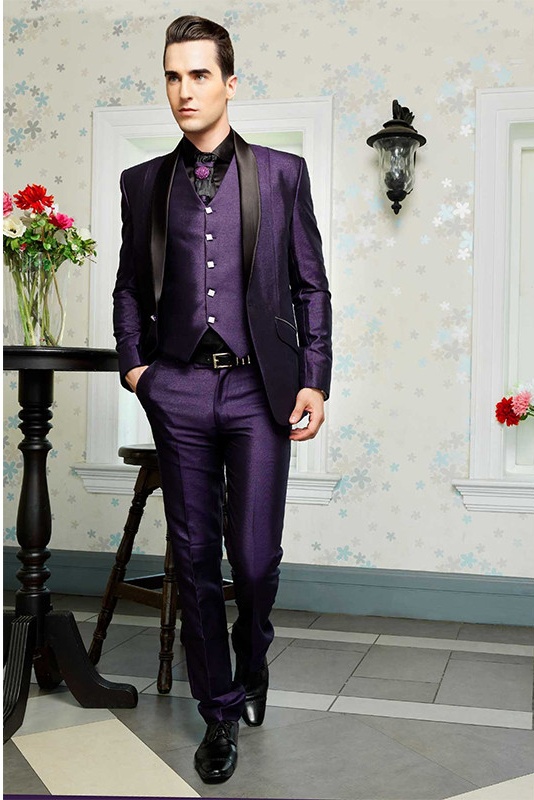 mens purple pinstripe pants
