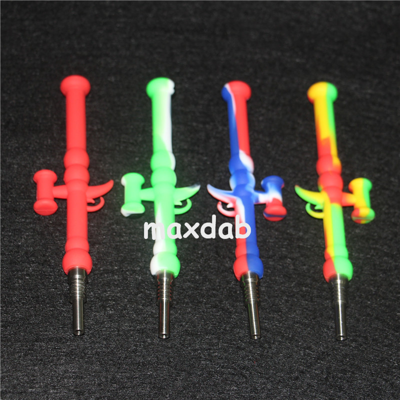 

Silicon Bongs Water Pipes Silicone Oil Rigs mini bubbler bong Hookahs Free Glass Bowl nectar collector dabber too