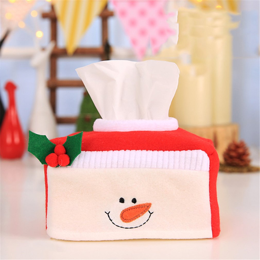 

Creative Gift Tissue Box Christmas Decoration Snowman WJ16-2