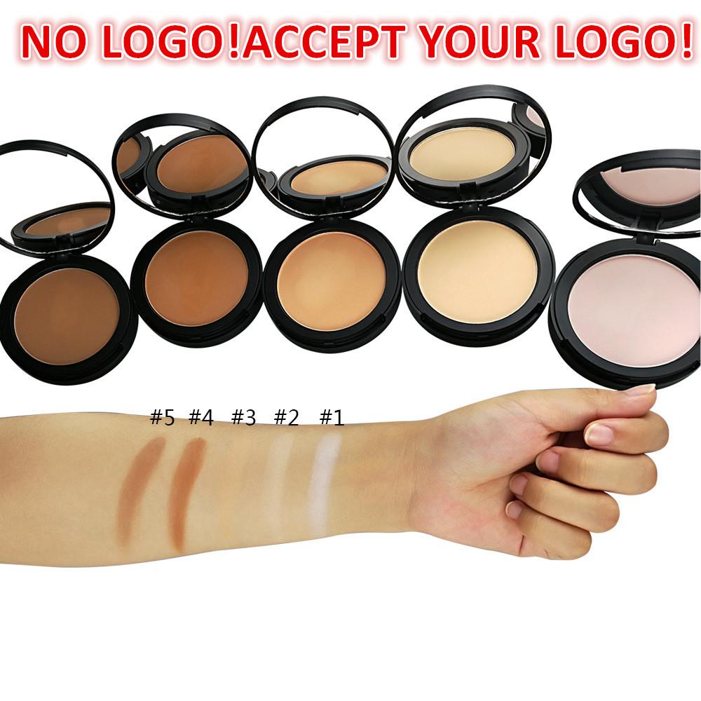 Full Coverage Matte Compact face Powder Long Lasting Makeup Pressed facial Powders Invisible Make Up Natural Finish Cosmetics-image-537771774