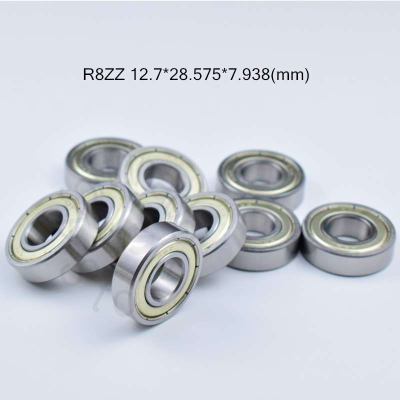 

R8ZZ ABEC-5 bearings 1/2 x 1 1/8 x 5/16" inch Metal Sealed Mini Bearing chrome steel bearing R8 R8Z R8ZZ 12.7*28.575*7.938 mm