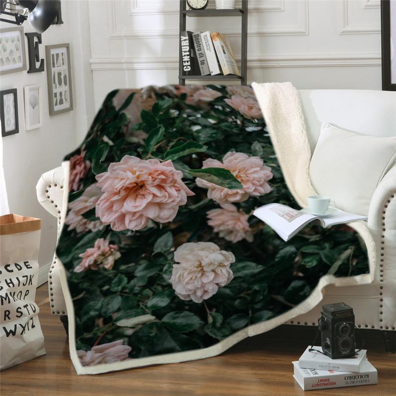 

Throw Blanket Branch Tree Flower Cherry Blossoms Spring Art Warm Microfiber All Season Blanket Travel Bedding Dropshipping