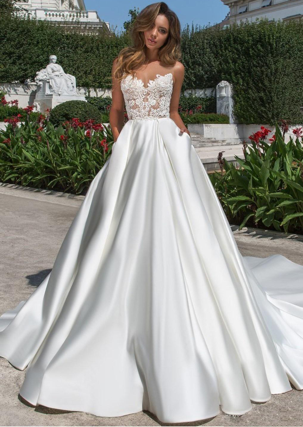 princess cut gown