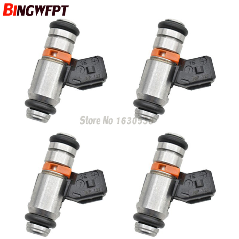 4PCS High quality fuel injector fuel nozzle IWP127 for Ford ecosport 1.6 / 1.0 8v 1221551 2N1U9F593JA 2N1U-9F593-JA