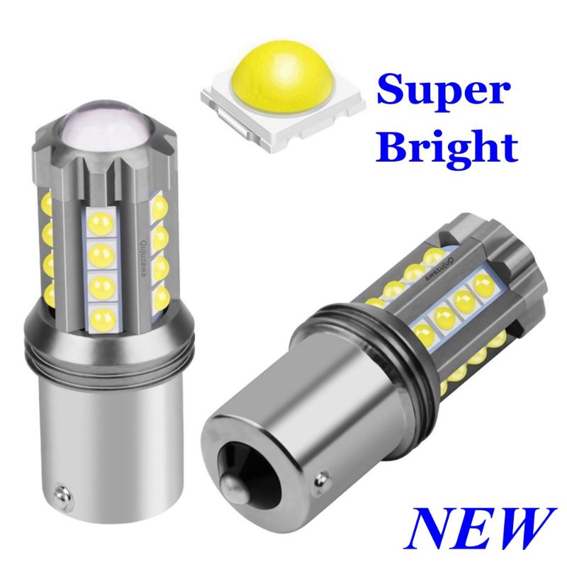 

2PCS 1156 BA15S P21W 7506 R5W R10W Super Bright LED Car Tail Brake Bulb Auto Reverse Lamp Turn Signals Daytime Running Lights, As pic