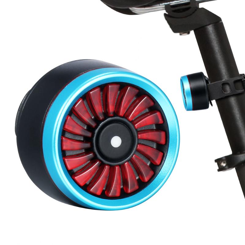 

Bike Lights Bicycle Rear Light Braking Sensor USB Rechargeable Waterproof Durable 5 Modes Smart Brake LED Lamp Safety Warning Strobe