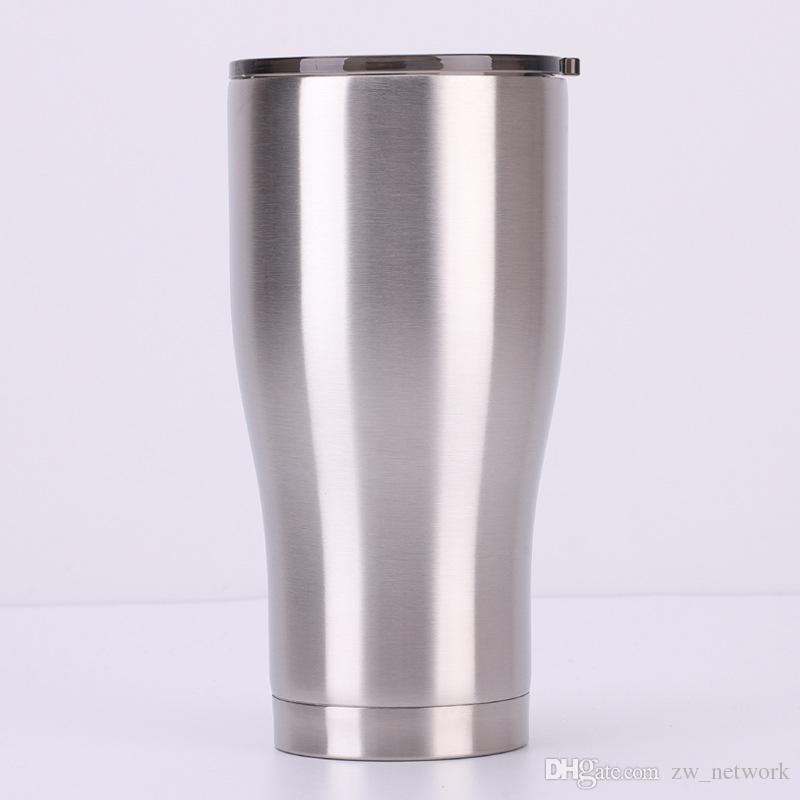 

Stainless steel modern tumbler curving tumbler 20oz double wall vacuum coffee cup Travel Mug Tumbler with leak proof lid, Customize