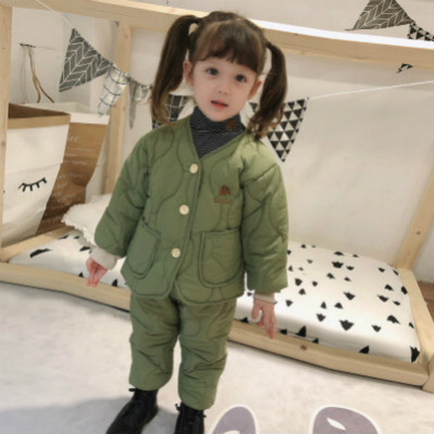 

Kids Designer Sets Children Brand Solid Color Cotton Clothing Two Piece Set Fashion Tops + Pants Boys Girls Warm Clothes 2020 Winter Warm, Gray