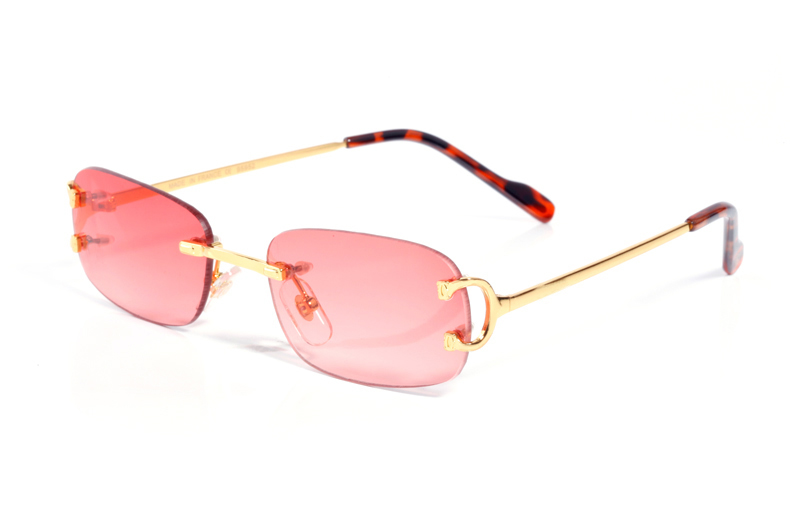 

Buffalo Horn Rimless Plain Eyeglasses Gold Cheetahs Sunglasses Fancy Fashion Classic Optical Oculus Squar Rectangular Retro Eyeware