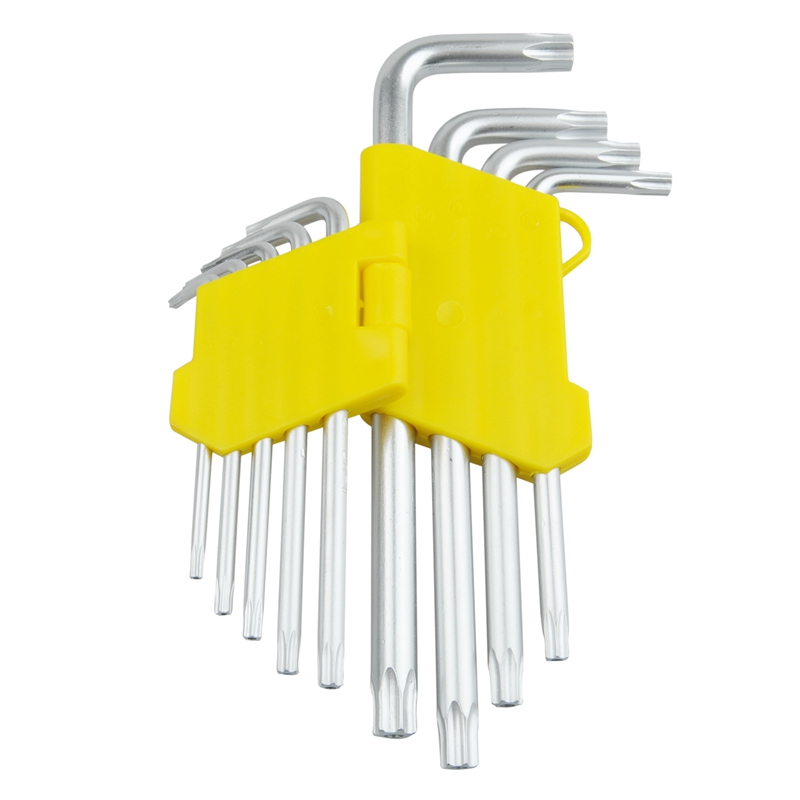 

9 Pieces L Shaft T10 T15 T20 T25 T27 T30 T40 T45 T50 Security Torx Screwdriver