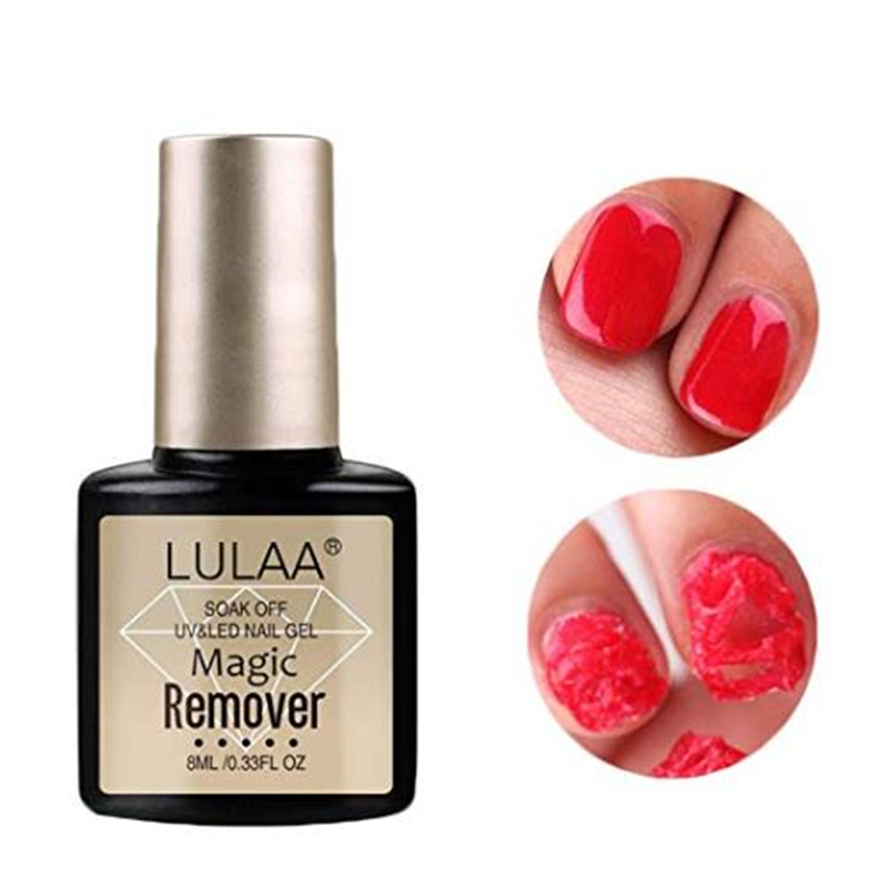 8ML Nail Polish Remover Nail Gel Polish Burst Magic Remover Soak Off UV Gel Nail Polish Cleaner Easily Quickly-image-491626572