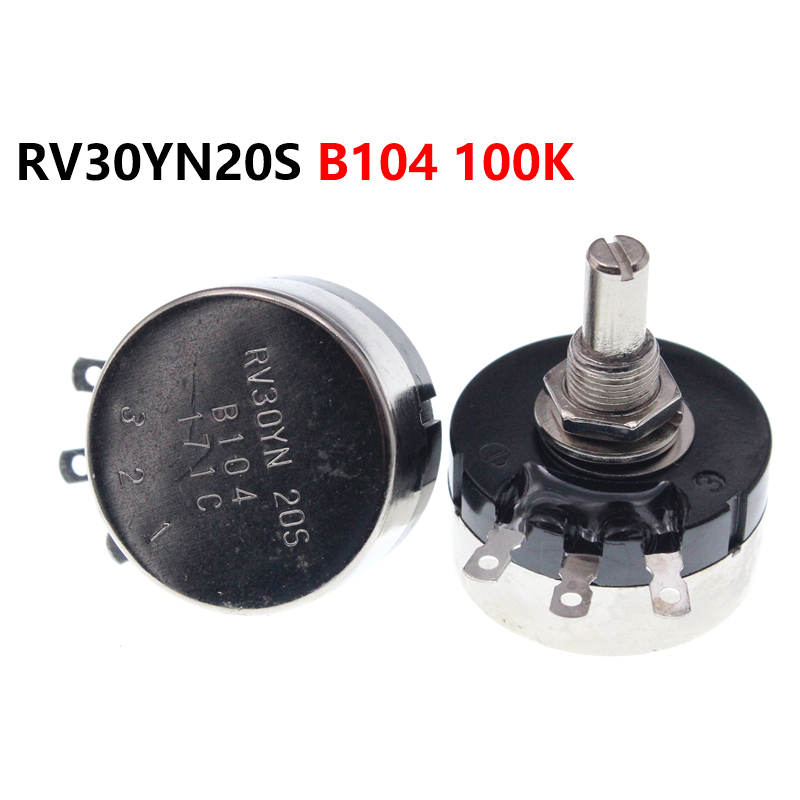 RV30YN20S B104 100K 3W single turn carbon film potentiometer adjustable resistor-image-493568226