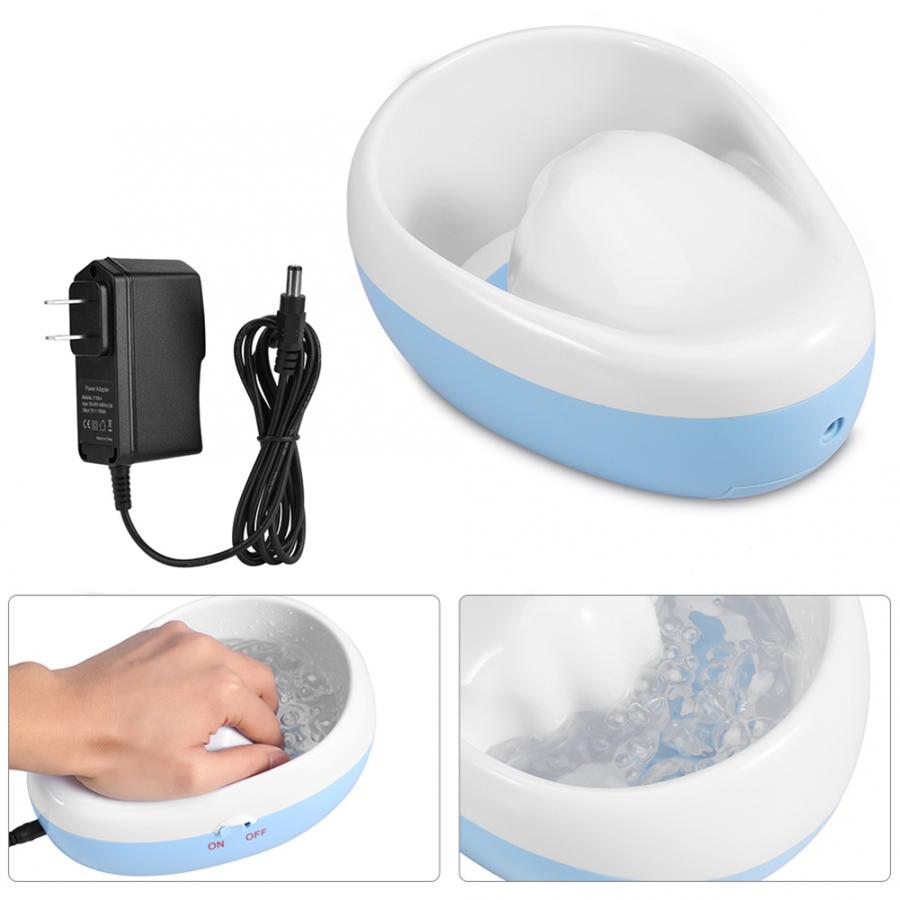 

Electric DIY Nail Art Soak Bowl Bubble Vibration Hand Wash Nail Gel Polish Remover Nail SPA Manicure Tool Nails Remover Tools