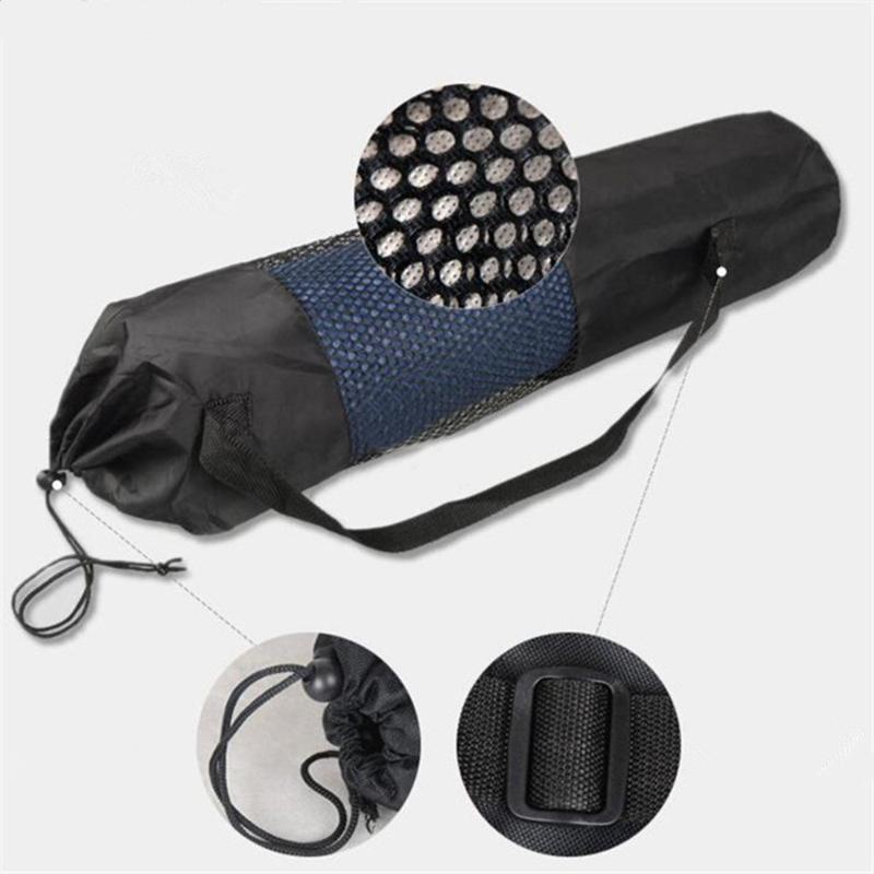 

2020 new prouductYoga Mat Bag Portable Yoga Mat Bag Nylon Carrier Washable Adjustable Strap Carry, Black