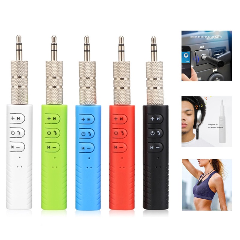 

OTA Car Bluetooth Receivers Universal 3.5mm jack Hands free Bluetooth Speaker Car Transmitter Auto Receiver Music Car Bluetooth Aux