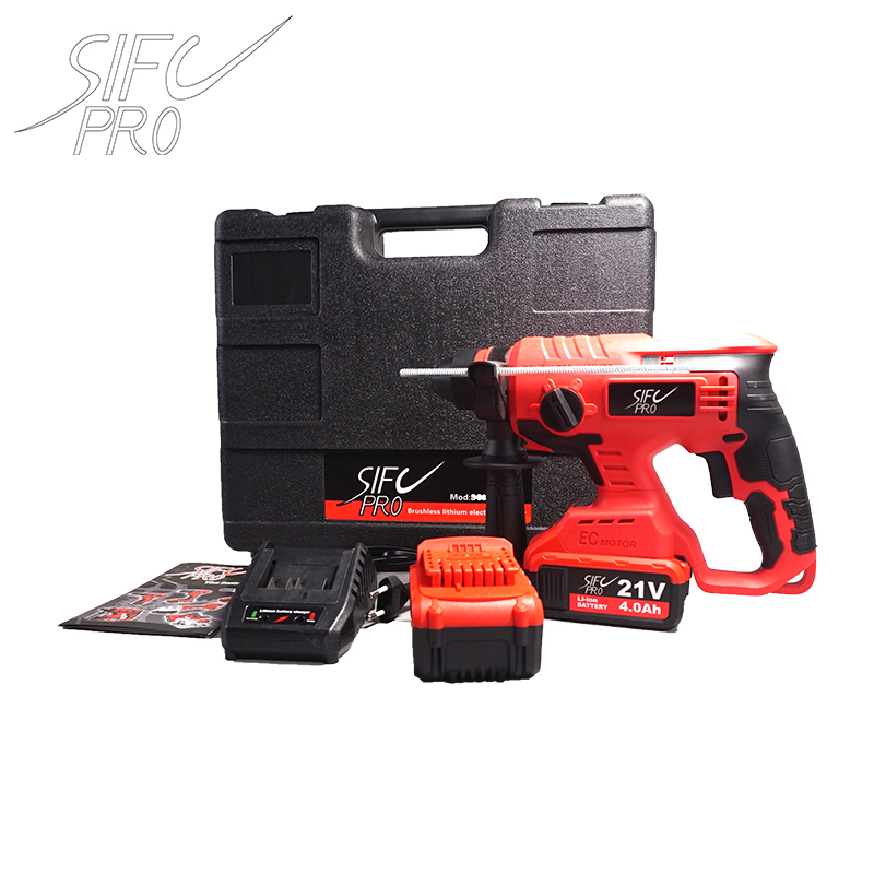

Sicf 20V cordless hammer drill SC390 20V tool rotary hammer Electric Brushless Cordless Lithium-Ion Drill