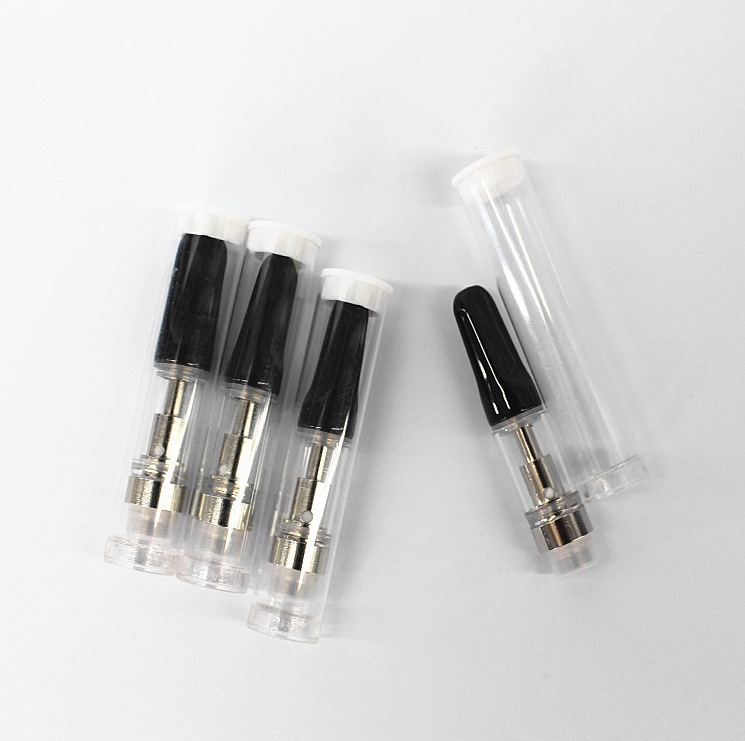 

Stock Vape atomizer TH205 Cartridges 0.5ml 1ml Ceramic Glass Thick Oil Dab Pen Wax Vaporizer Carts E Cigarette 510 Thread Battery