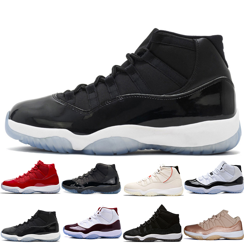 

Cheap New 11 11s High concord 45 Platinum Tint Men Women Basketball Shoes cap and Gown gym red bred Legend gamma blue Sports trainer Sneaker, #07 high platinum tint