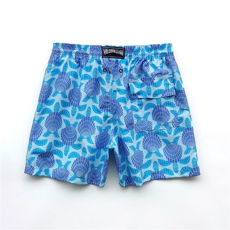 Vilebre Men's Shorts MEN SWIMWEAR STRETCH TURTLES FLOWERS New Summer Casual Pants Fashion Style Mens bermuda beach Shorts50292113