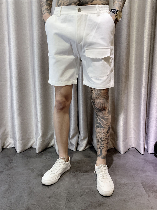 Ckidka Muzhskaya Kolena Dlina Belye Shorty 2020 Muzhskaya Kolena Dlina Belye Shorty Na Prodazhu Na Ru Dhgate Com