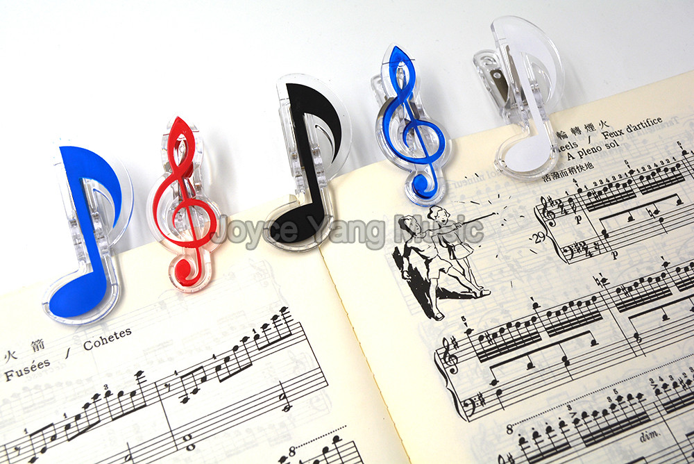 

Niko Treble Notes Bass Clef Grand Piano Music Book Note Paper Sheet Spring Clip Holder For Piano Guitar Violin Performance