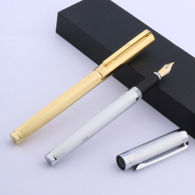 

office silver golden school student pen metal Medium gift iraurita Fountain Pen, Red