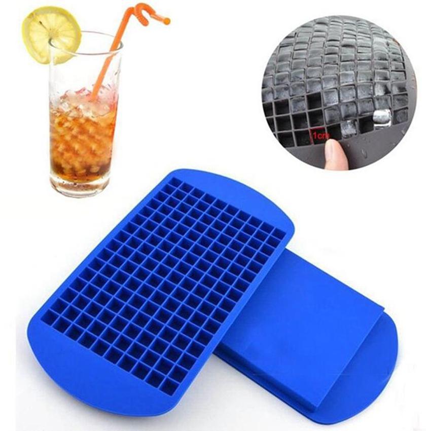 

160 Grids Ice Cubes Maker Mini Silicone Ice Cube Molds Mould Tray Kitchen Tool For Whiskey Ice Cube Mold LJJK2031