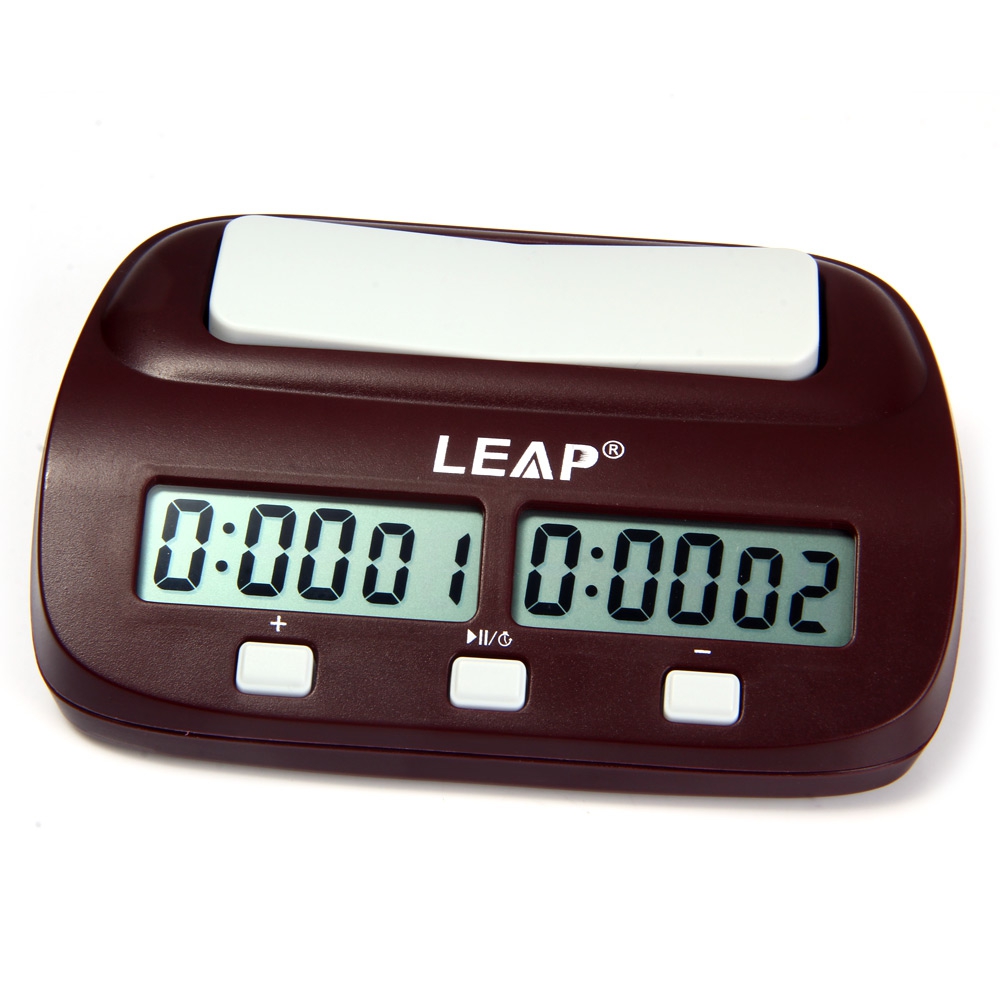 

LEAP PQ9907S Digital Chess Clock I-go Count Up Down Timer for Game Competition