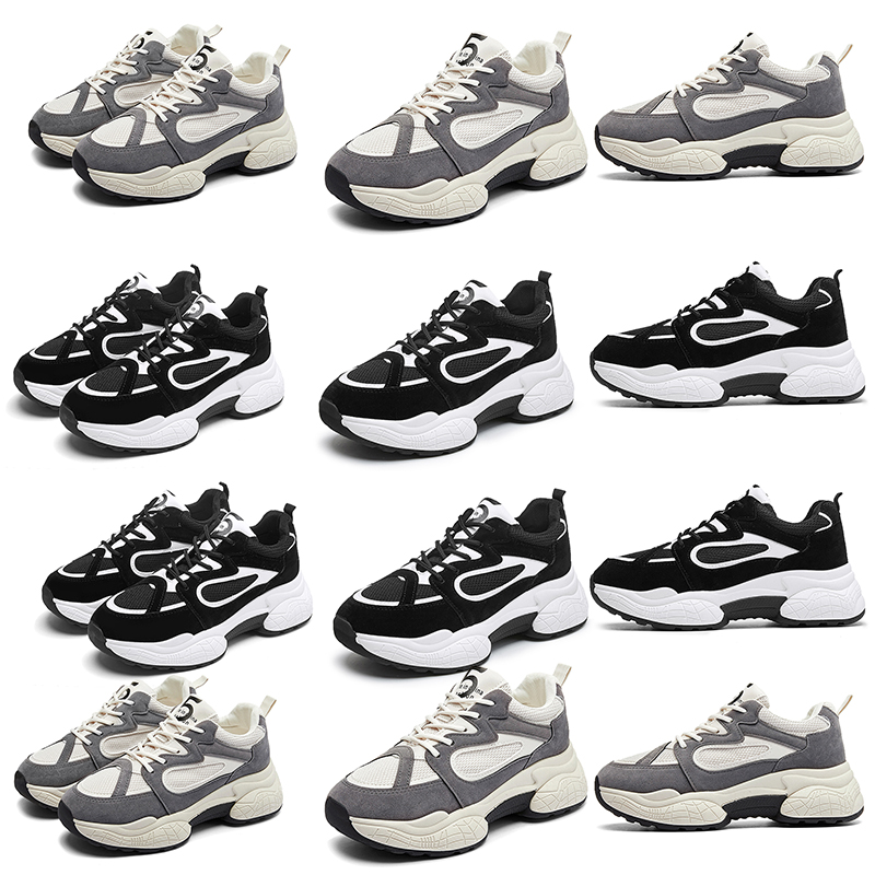 

outdoor walking women running shoes triple white black grey mesh comfortable breathable sports designer sneakers size 35-40, B1