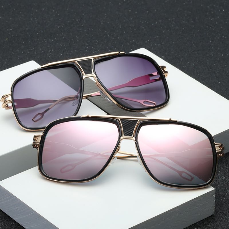

Super Big Frame Polarized Sunglasses Men Classic Trend Stars Wear Sun Glasses Women Large Frame Outdoor Sunglass Goggles 7057