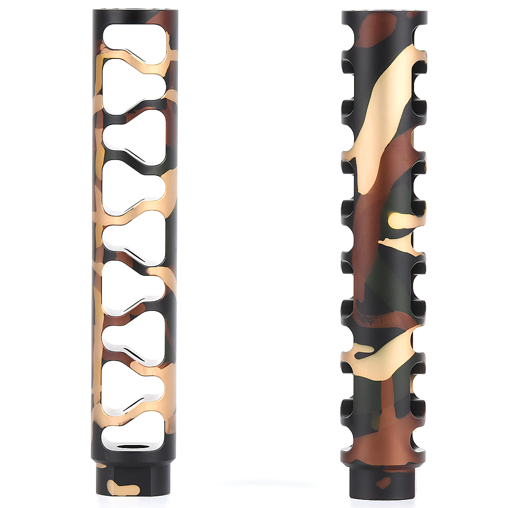 

7.0inch Length 1/2-28 threads Fit for .223 5.56 OD" 1.24inches CNC Machines, Black