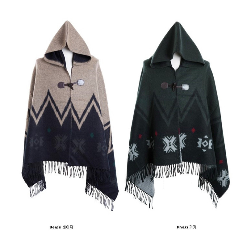 

Trench Male Patchwork Color Block with A Hood Cloak Men's Clothing Cape Star Cloak Trench Coat Windbreaker Men Gothic Men 2020, Army green