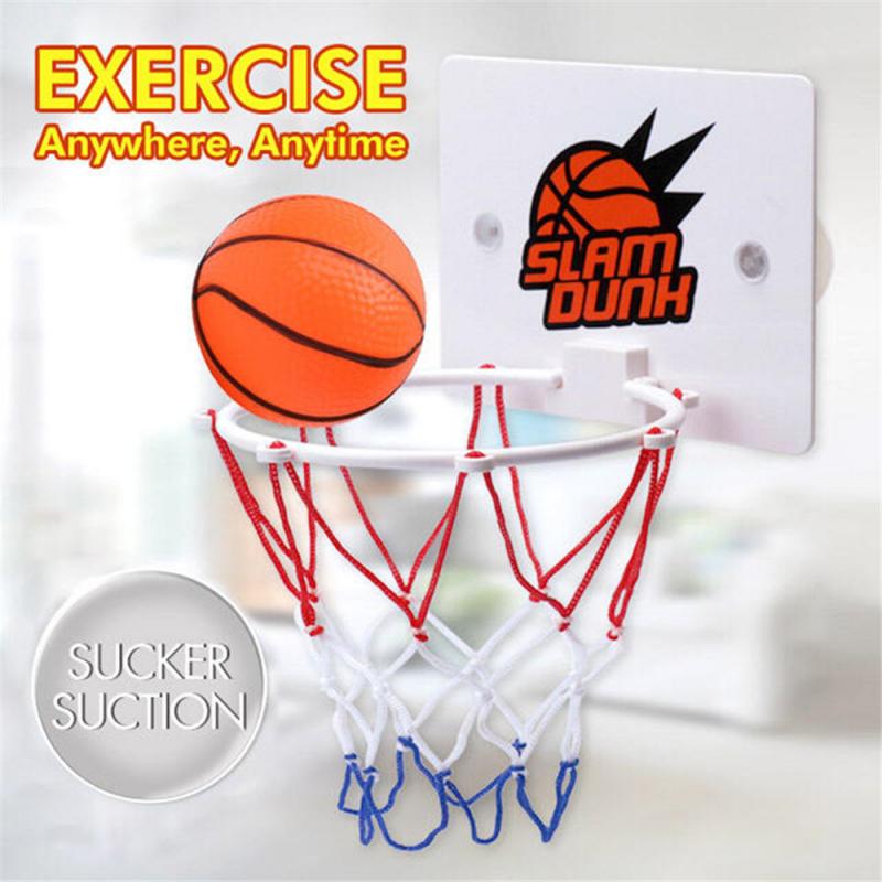 Kids Sports portatile canestro da basket giocattolo Set con supporto a sfera Indoor GAME REGALO