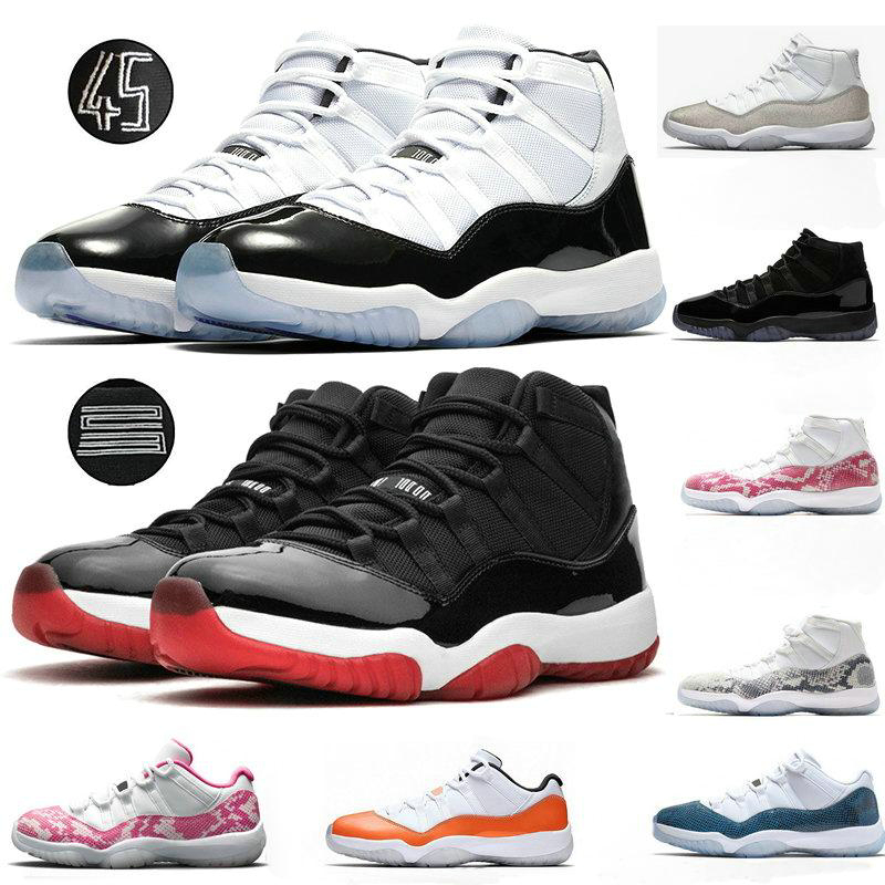 

Shoes Low WMNS Concord White Bred 11 Basketball Sneakers Men concords Gym Red win like 96 Prom Night Cool Grey 11s Athletic, Low le snakeskin 11s