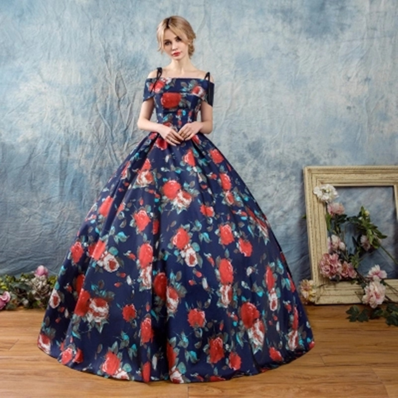 

2018 New Elegant Bateau Satin Ball Gown Quinceanera Dresses Lace Up Floor-Length Sweet 16 Dresses Debutante 15 Year Prom Party Dress BQ117, Same as picture