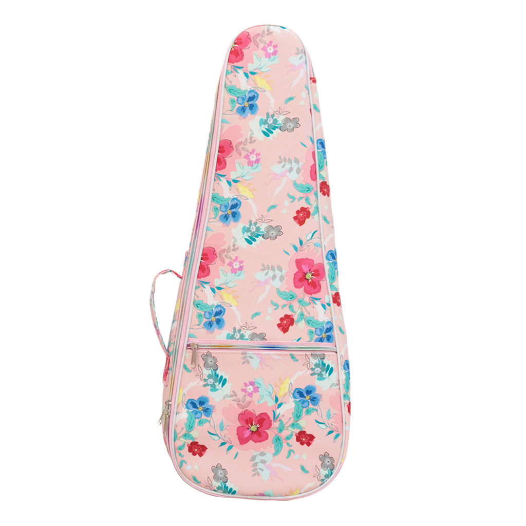 

Ukulele Leather Bag Backpack Adjustable Belt Carry Case Ukulele Bag