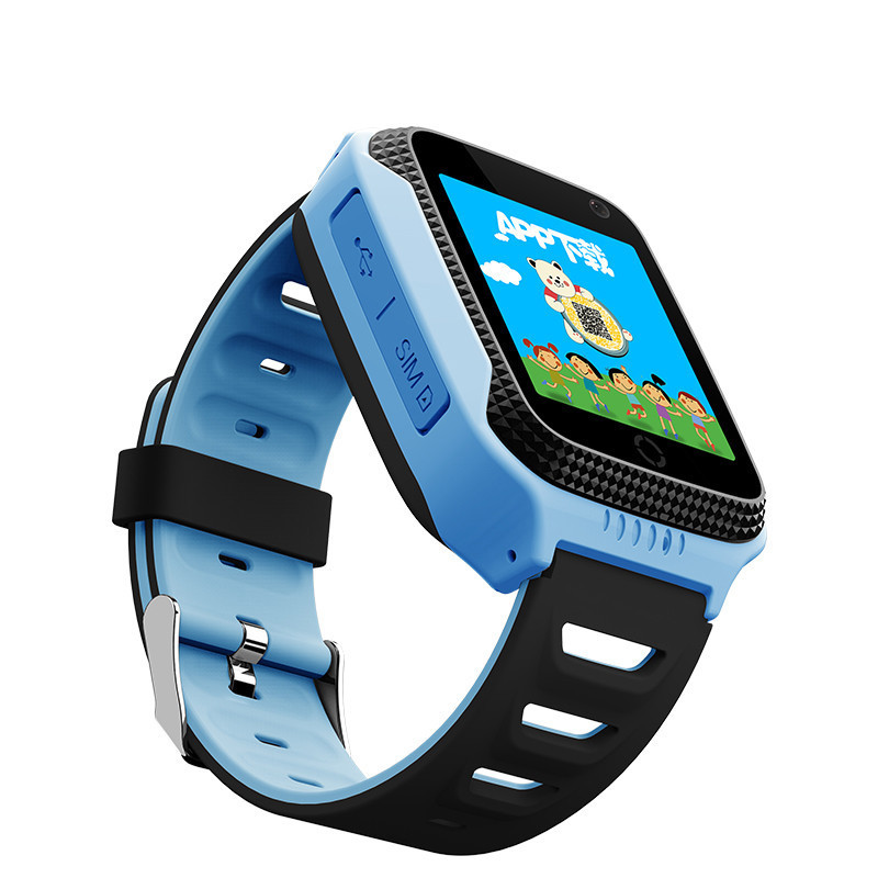 

Kids Smart watch With GPS SOS Camera Alarm Clock 1.44 HD Color Screen Games For 3-12 Year Old Boys Girls Great Gift