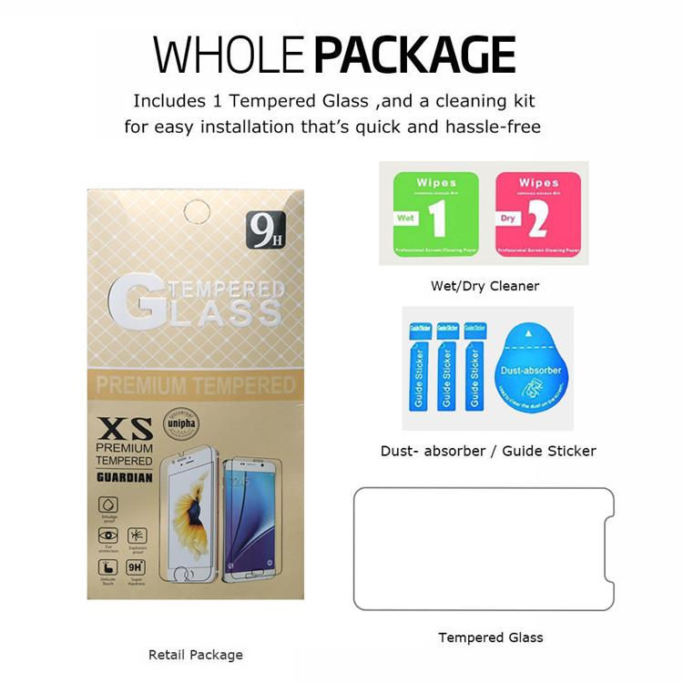 

Tempered Glass for iPhone Samsung A20 A70 A50 Coolpad LG Stylo 5 Google Pixel 3XL Screen Protector 0.33MM Film Individual Package
